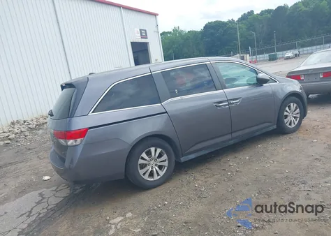 2015 Honda Odyssey Ex-L из США, поврежденный, VIN 5FNRL5H60FB116183
